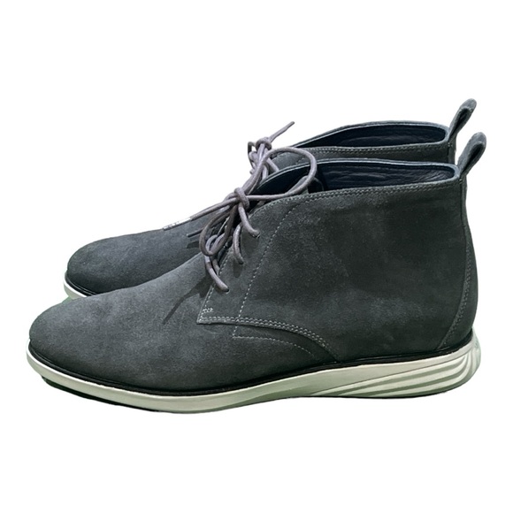 Cole Haan Other - Cole HAAN Grand Evolution Chukka Grey Suede/Vapor Men’s Shoes Size 13M.